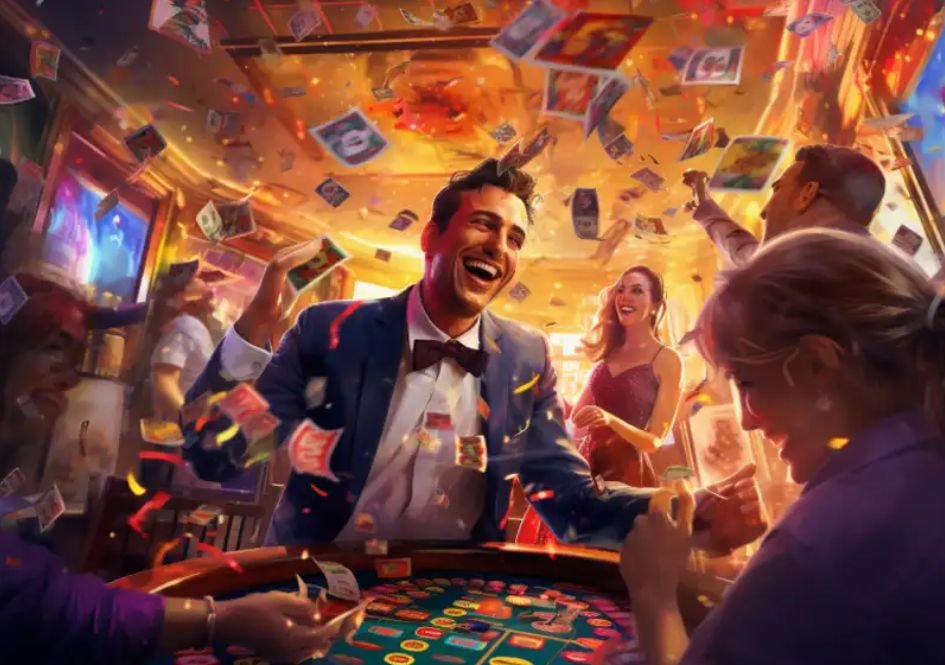 Responsible gaming note beside Lucky Piggy content on bad 2025